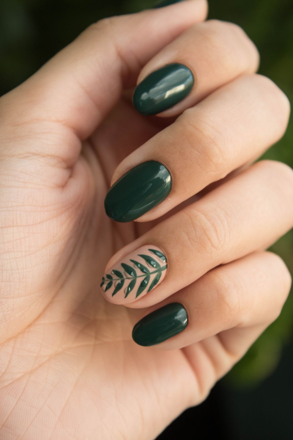 Nail art detail, US Nails Renton